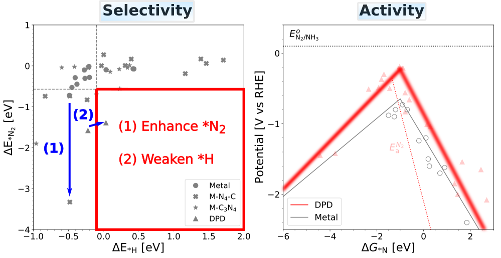 Strategies unlocks the limitations from linear scaling relations between key intermediates on metal surfaces for higher nitrogen reduction reaction selectivity and activity